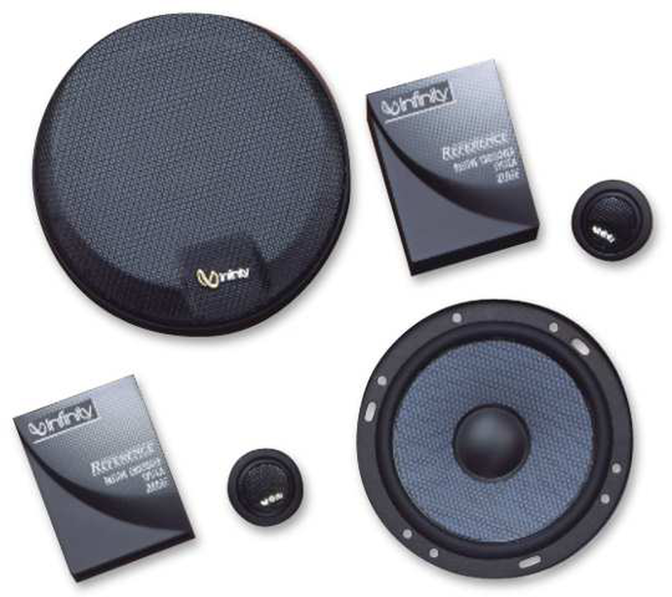 REFERENCE 610CS - Black - 6.5 inch & .75 inch Component System - Hero
